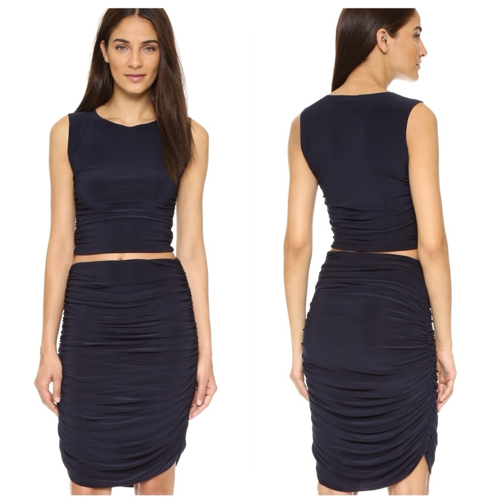 Norma Kamala midnight midi dress